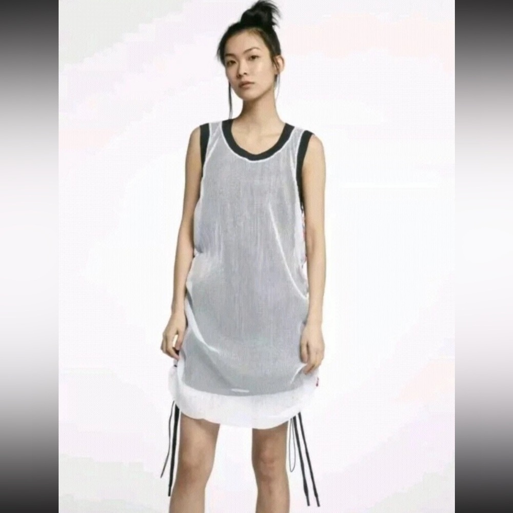 NWT $195 WOMEN'S NIKE X RT JERSEY DRESS RICCARDO TISCI (909800-100)